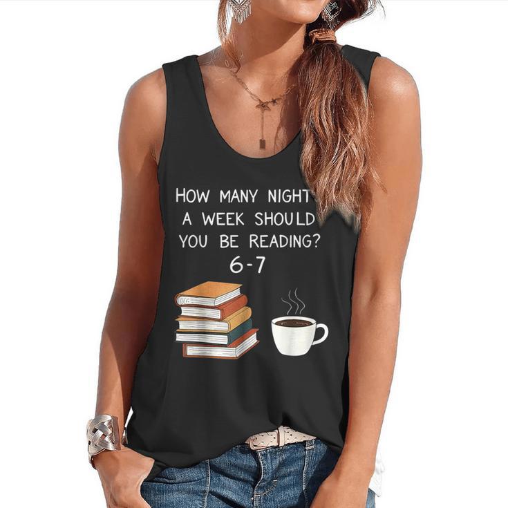 Reading 67 Six Seven Meme English Teacher Book Lover Flowy Tank