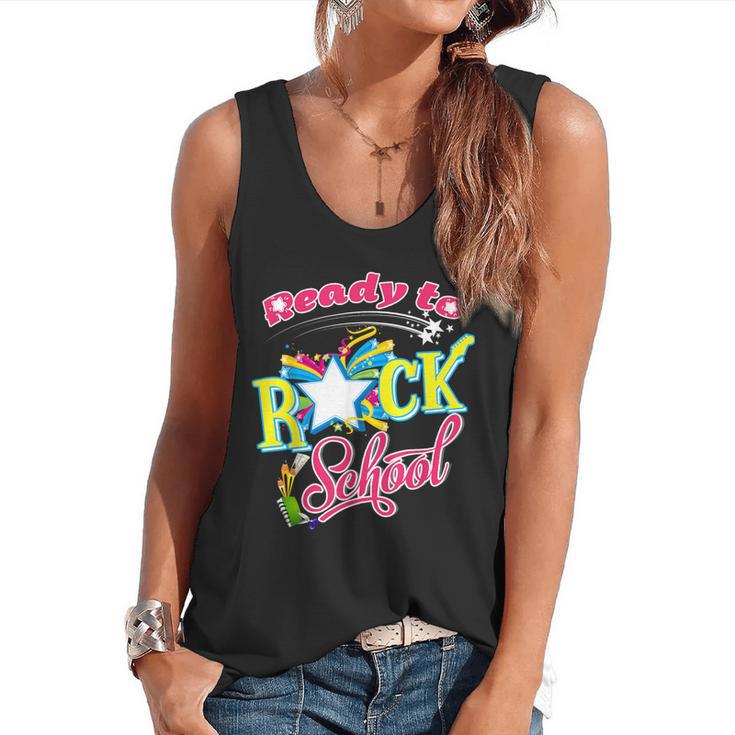 Ready To Rock School Shirt Students And Teachers Flowy Tank