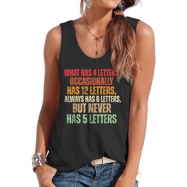 Riddle Wordplay Joke For Grammar Nerds And Teachers Flowy Tank