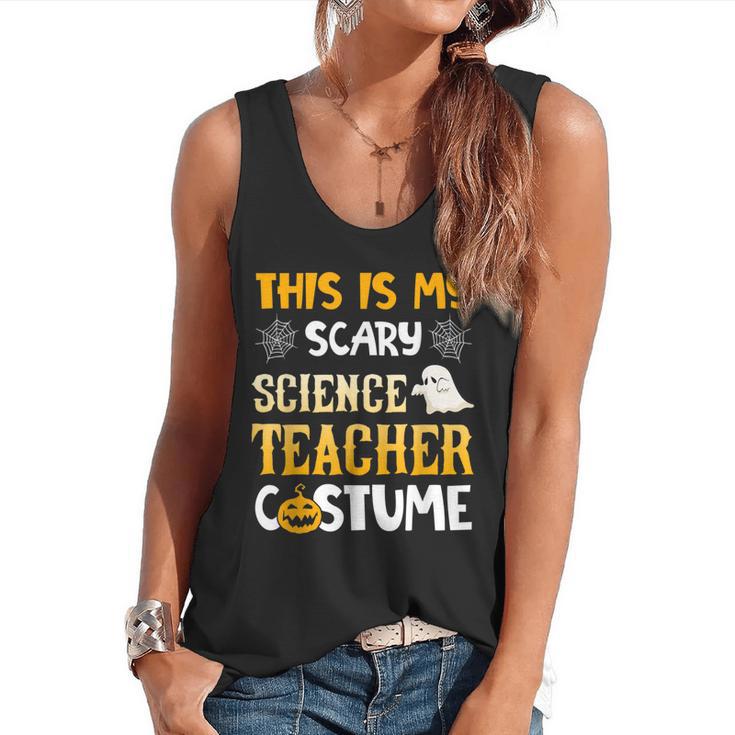 This Is My Scary Science Teacher Halloween Costumes Men Women Kids Flowy Tank