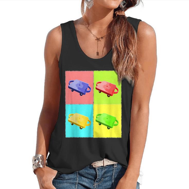 Scooter Physical Education PE Gym Teacher Flowy Tank
