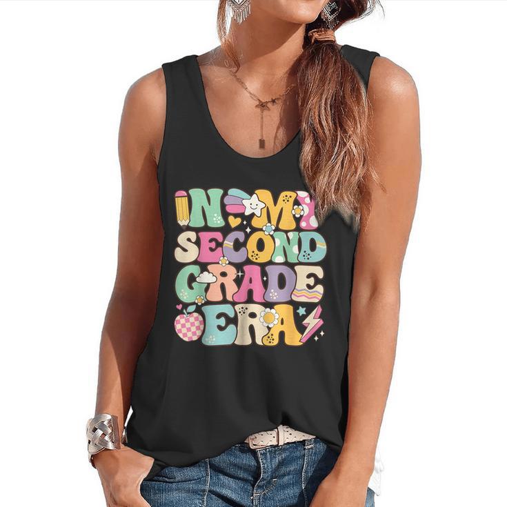 In My Second Grade Era Girl Back To School 2nd Grade Teacher Flowy Tank