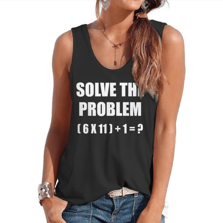 Solve The Problem Math Teacher Joke 67 Six Seven Meme Flowy Tank