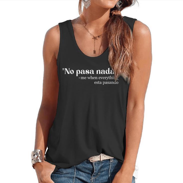 Spanglish Mexican Spanish Teacher Bilingual Spanglish Flowy Tank