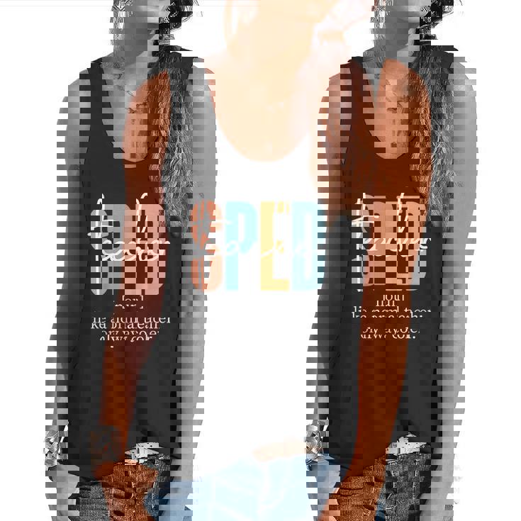 Special Education Sped Teacher Definition For Women &amp; Men Flowy Tank