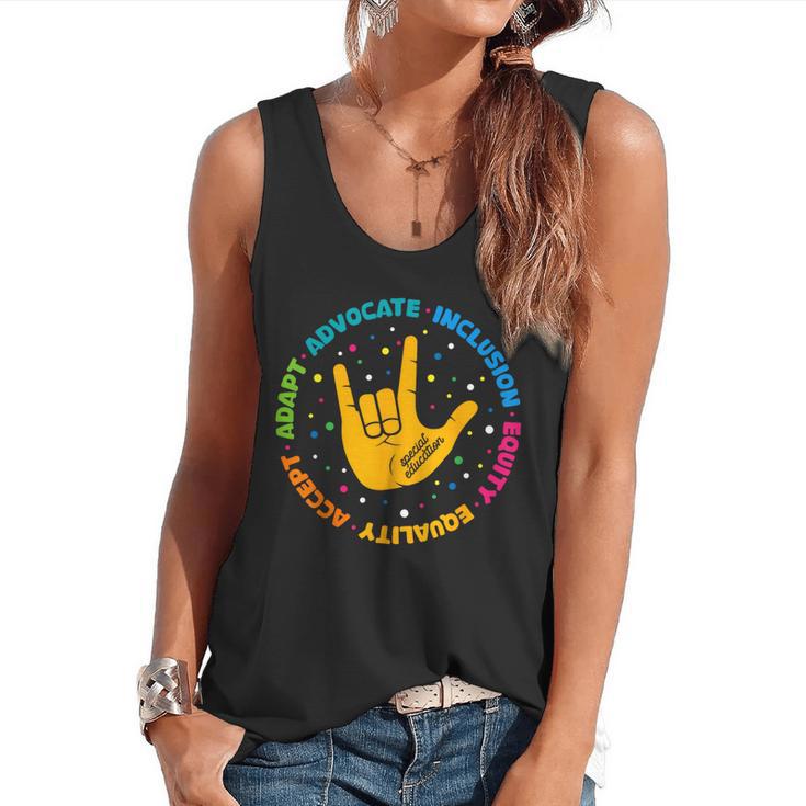 Special Education Teacher Inspirational SPED Teachers Autism Flowy Tank