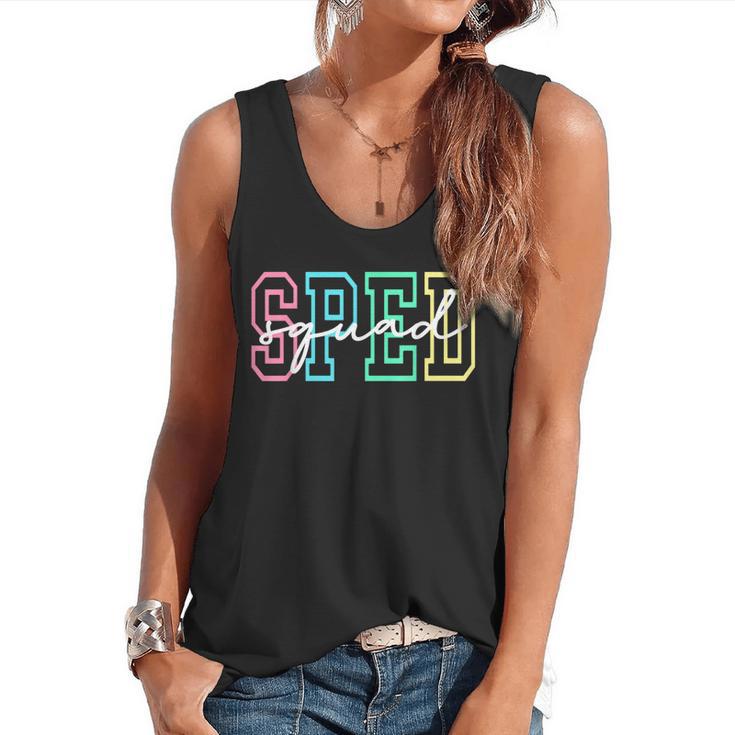 SPED Squad Team SPED Teacher Special Education Teacher Flowy Tank