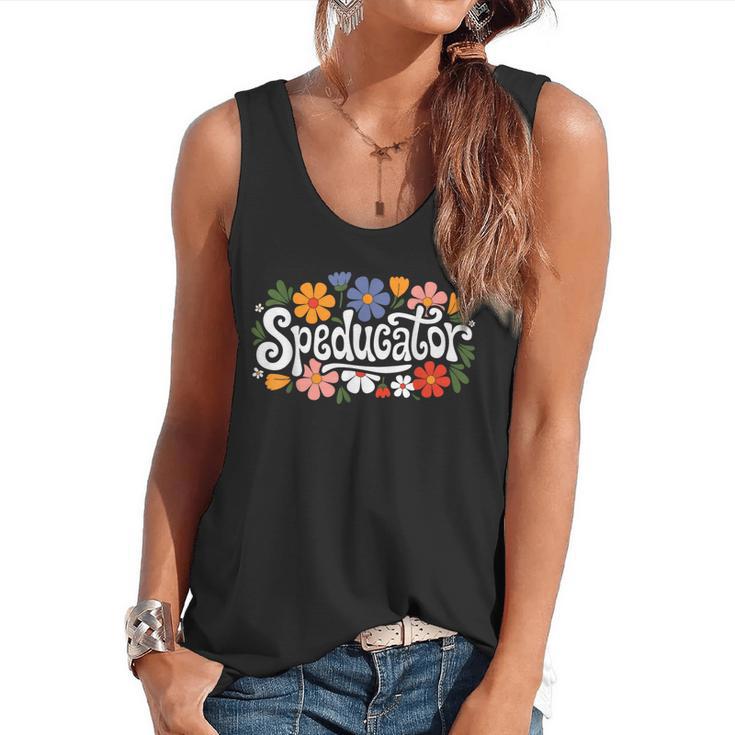 Speducator Special Education Teacher Teaching SPED Flowy Tank
