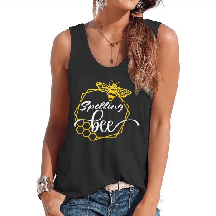 Spelling Bee Halloween Costume For Teachers Flowy Tank