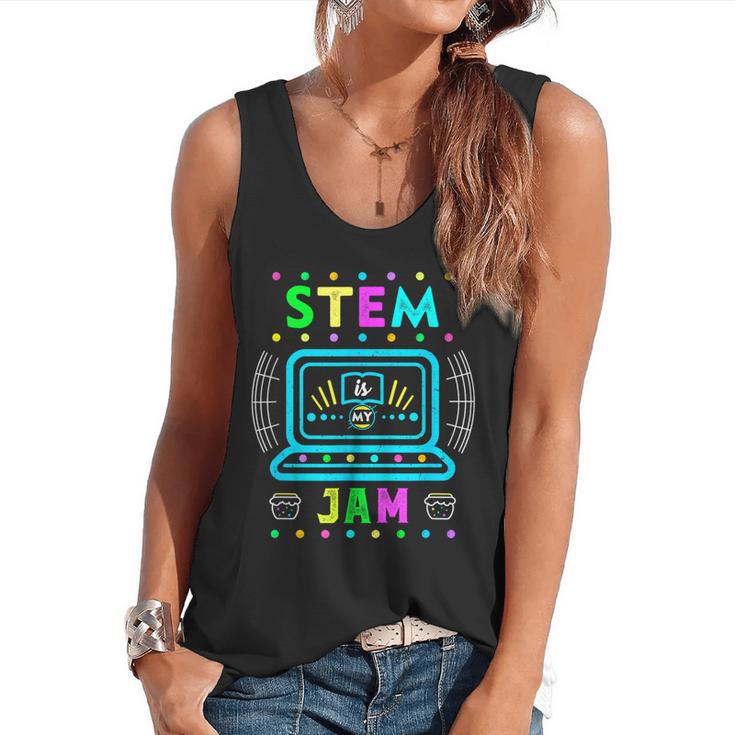 STEM Teacher Shirt STEM Teacher Tshirts STEM Is My Jam Flowy Tank