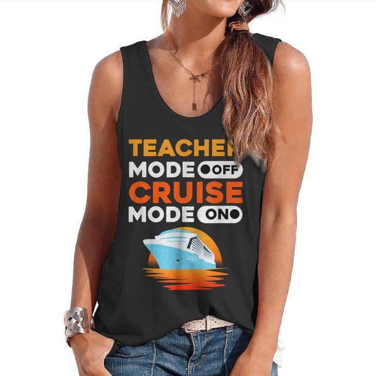 Teacher Cruise Shirt Cruise Mode Men Women Flowy Tank