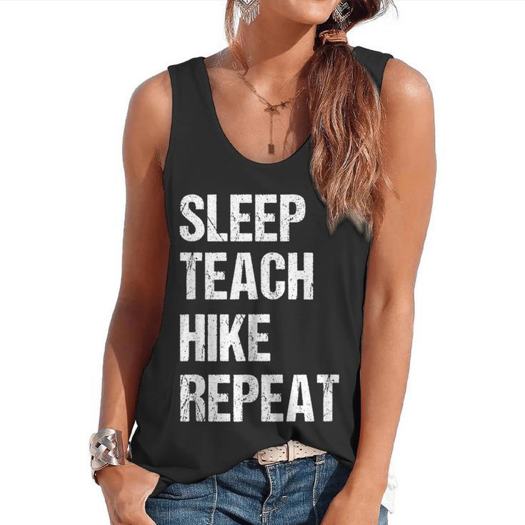 Teacher Hiking Shirt Teaching Hiker T Shirt Flowy Tank