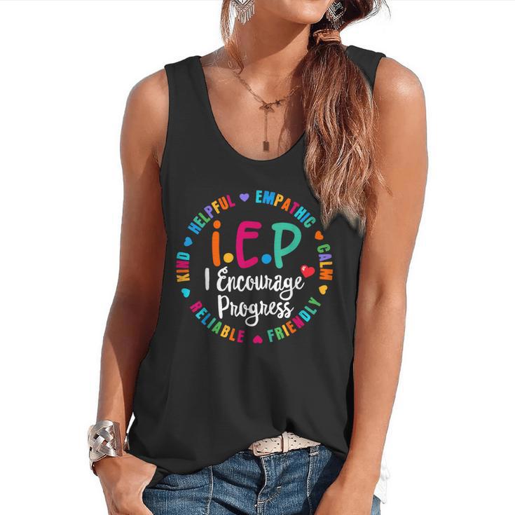 Teacher IEP IEP Encourage Progress Special Education Flowy Tank