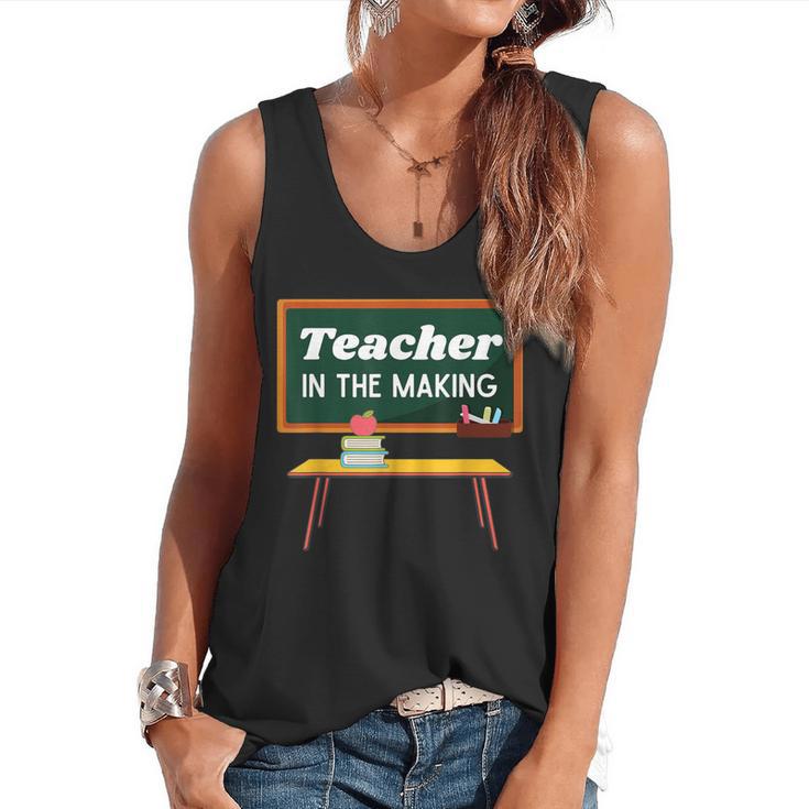 Teacher In The Making Future Teacher Kids Back To School Flowy Tank