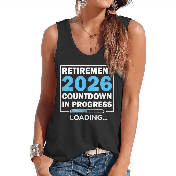 Teacher Retirement Class Of 2026 Loading Retired Flowy Tank