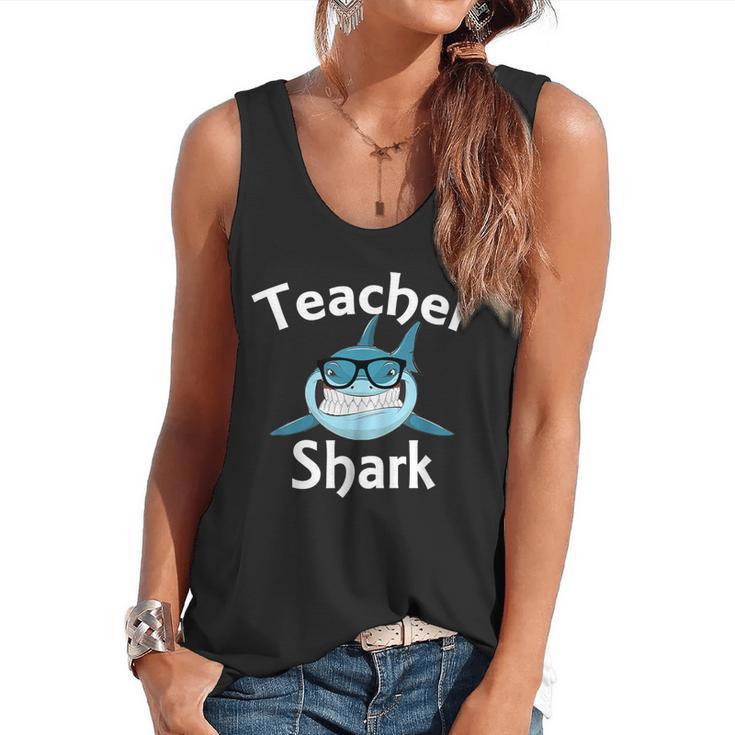 Teacher Shark Teacher For Men Women Flowy Tank
