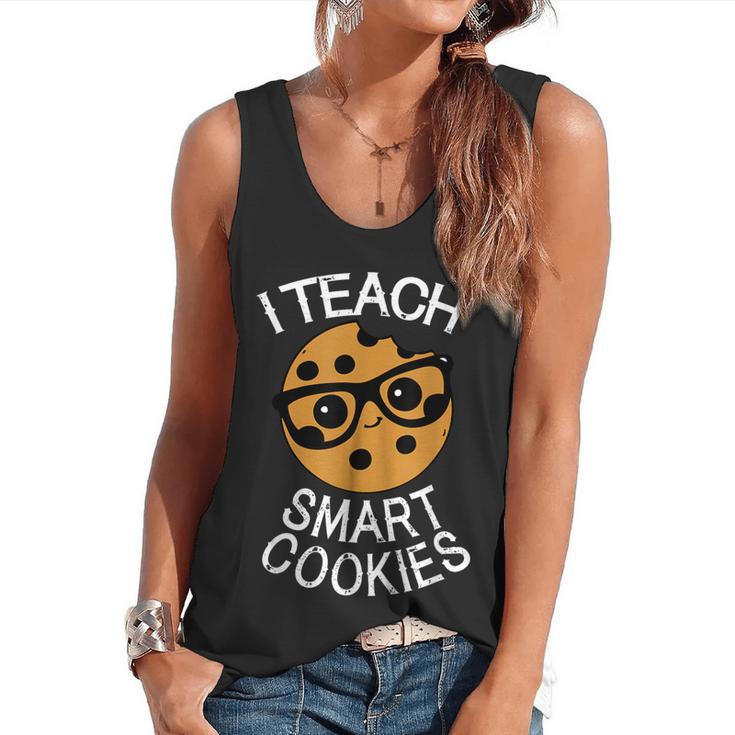 Teacher Shirt I Teach Smart Cookies Shirt Nerd Tee Flowy Tank