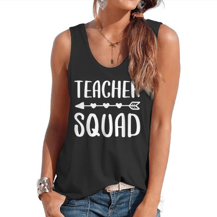 Teacher Squad Shirt Men Women Teacher Team Flowy Tank