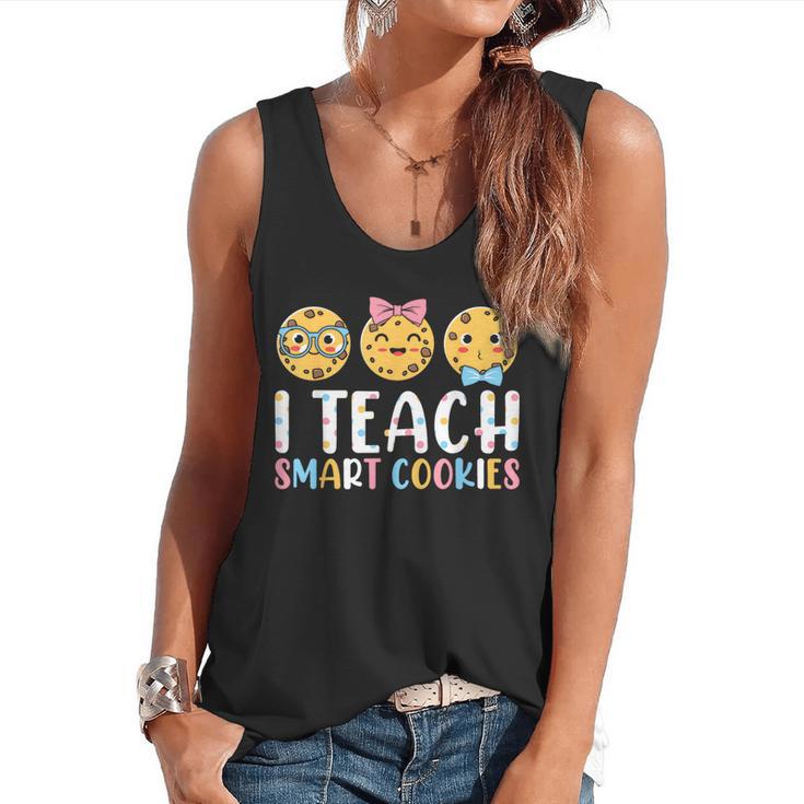 Teacher I Teach Smart Cookies For Men Women Kids Flowy Tank