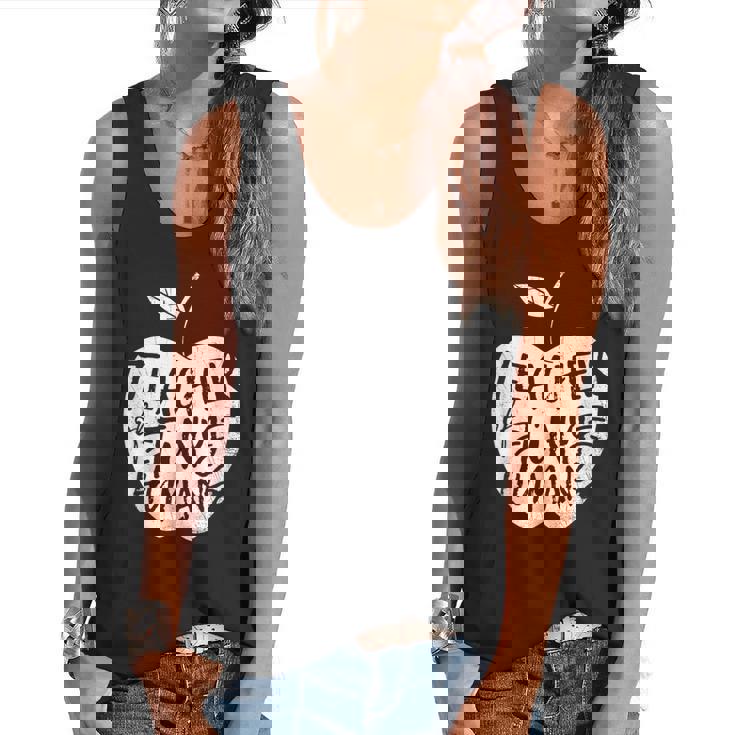 Teacher Of Tiny Humans Preschool Kindergarten Teacher Flowy Tank