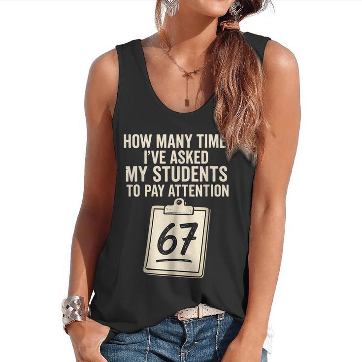 Teachers 67 Meme Flowy Tank