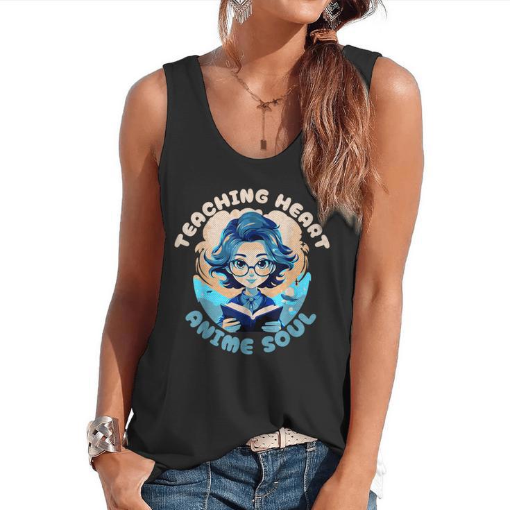 Teaching Heart Anime Soul Teacher Otaku Manga Flowy Tank