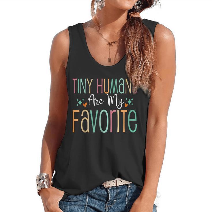 Teaching Preschool Teacher Tiny Humans Are My Favorite Flowy Tank