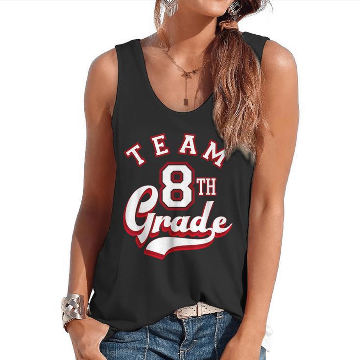 Team 8th Grade Eighth For Teacher Or Students For Men Women Girls Kids Flowy Tank