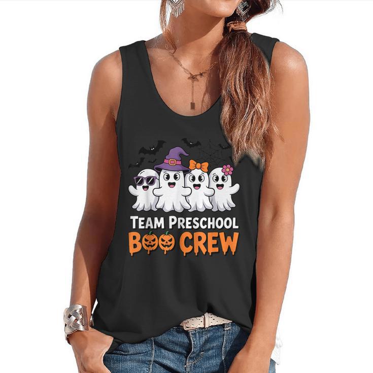 Team Preschool Boo Crew Halloween Teacher Student Costume Flowy Tank