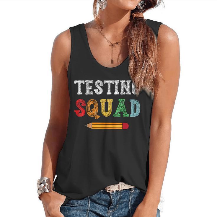 Testing Squad Costume Test Day Teacher Student School Flowy Tank