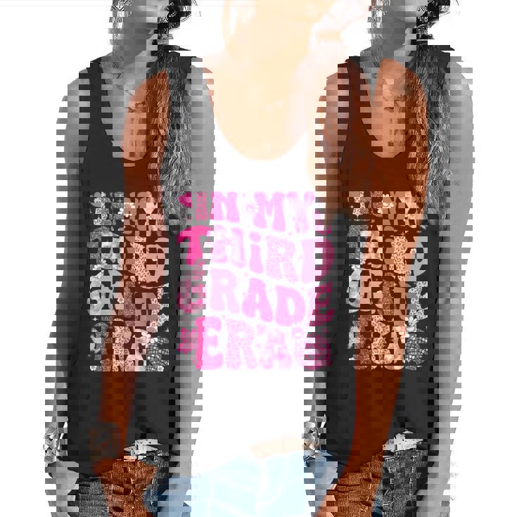 In My Third Grade Era Teachers Women Back To School Girls Flowy Tank