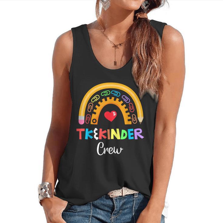 TK And Kinder Crew TK Teacher Transitional Kindergarten PreK Flowy Tank