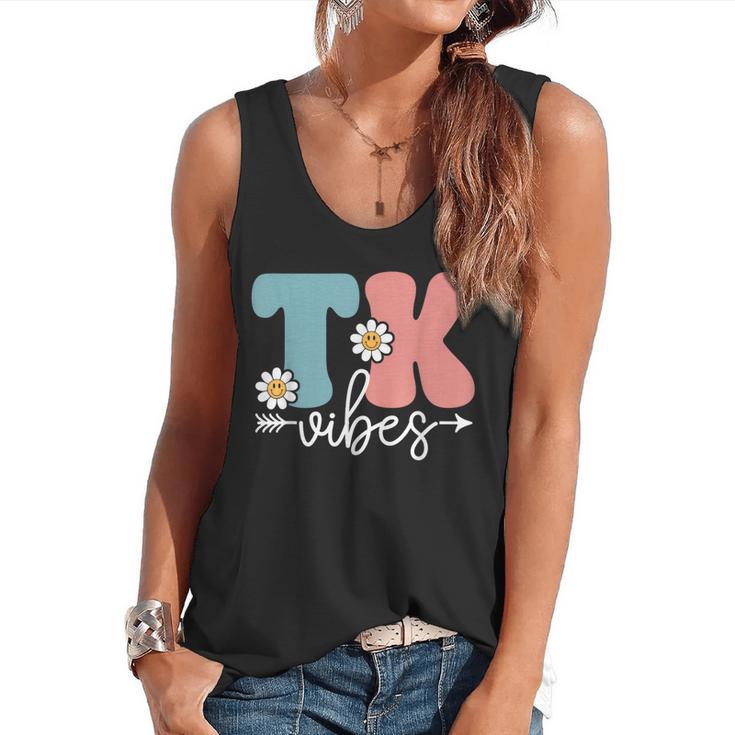 TK Vibes Back To School Teachers Students TK Team Flowy Tank