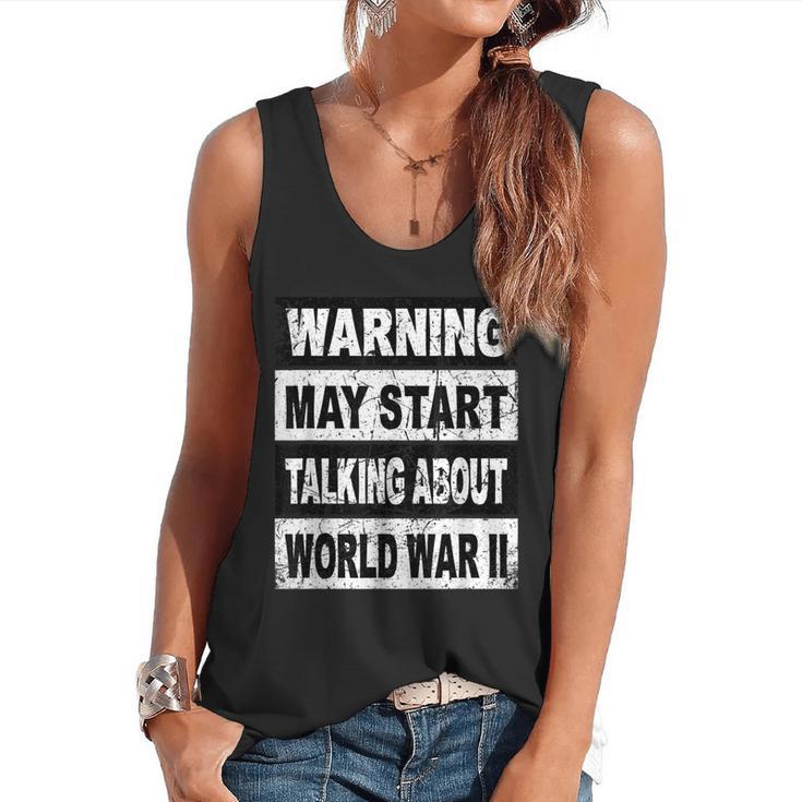 Vintage Historian Shirt History Teacher Co Retro WW2 History Teacher Flowy Tank