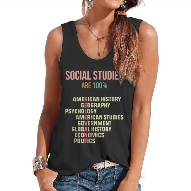 World History Classroom Social Studies History Teacher Flowy Tank