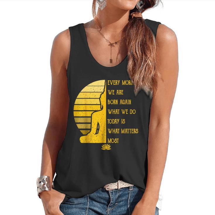 Yoga Meditation Buddha Yoga Teacher T-Shirt Flowy Tank