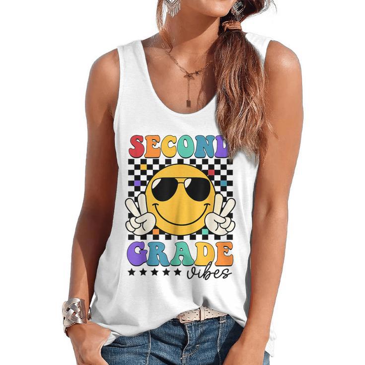 2nd Grade Teacher Shirts First Day Second Grade Shirt Girls Flowy Tank
