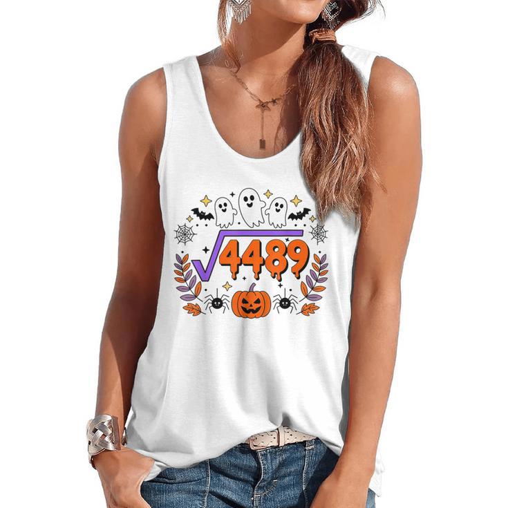 67 Meme Square Root 4489 Teen Six Seven Slang Math Teacher Flowy Tank
