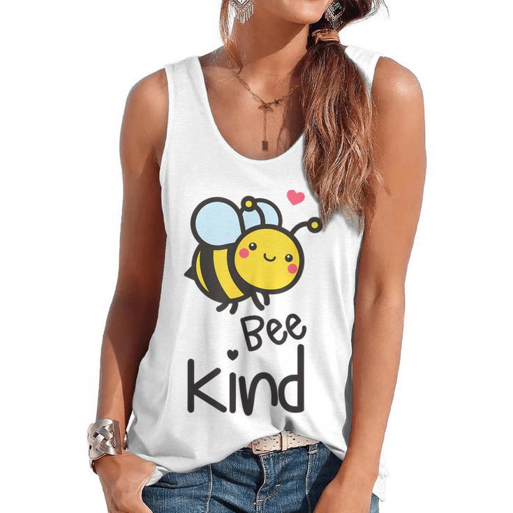 Bee Kind Bumble Bee Anti Bullying Teacher Kindness Matters Flowy Tank