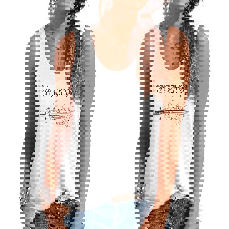 Bruh We Back Back To School Teacher Kids Girls Cute Flowy Tank