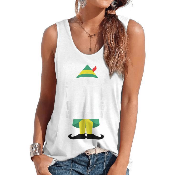 Duble2t I Just Like To Teach Teachings My Favorite Elf Teacher -Adults & -Kids Red Short Sleeve Flowy Tank