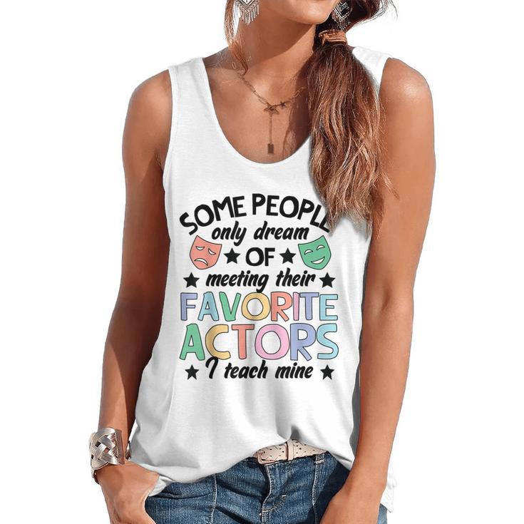 Favorite Actors Theater Drama Teacher Drama Teaching Flowy Tank