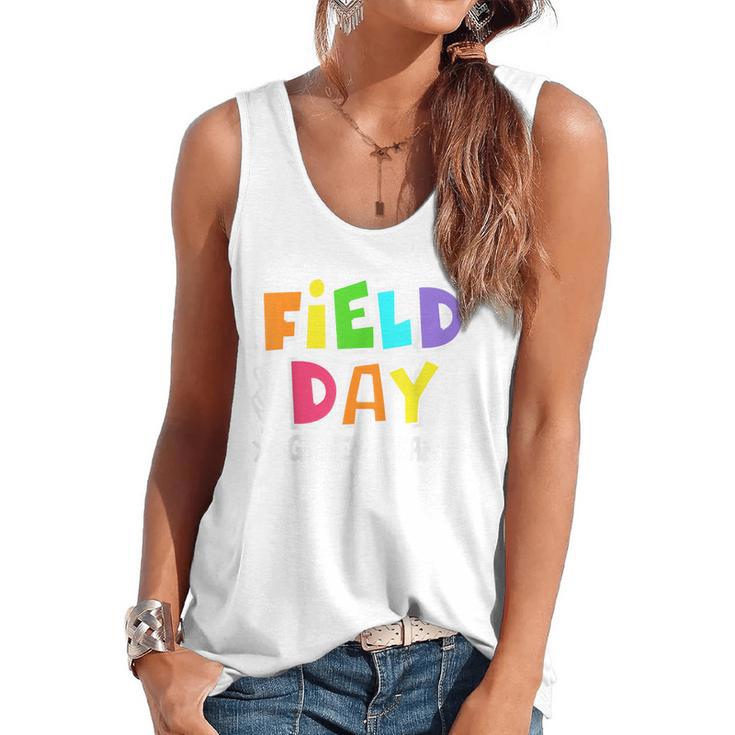 Field Day Green Team For Teacher Kids Field Day Games Flowy Tank