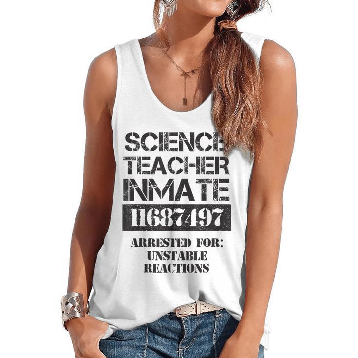 Halloween Science Teacher Prisoner Costume Flowy Tank
