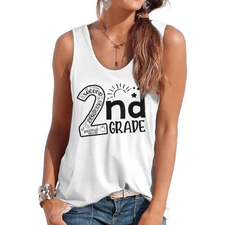 Hello On To 2nd Grade Teachers Boys And Team Secound Grade Flowy Tank