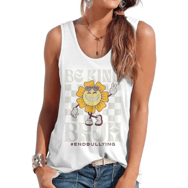 Be Kind Unity Day Orange Anti Bullying For Kids Teachers Flowy Tank