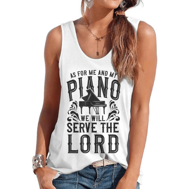 Piano Teacher Pianist Flowy Tank