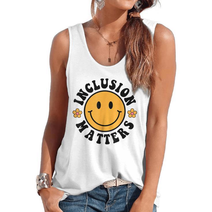 Special Education Teacher Autism Awareness Inclusion Matters Flowy Tank