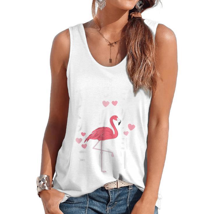 This Teacher Loves Her Flock Flamingo Teacher Class Flowy Tank
