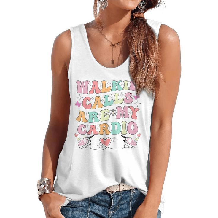 Walkie Calls Are My Cardio Special Education Teacher School Flowy Tank